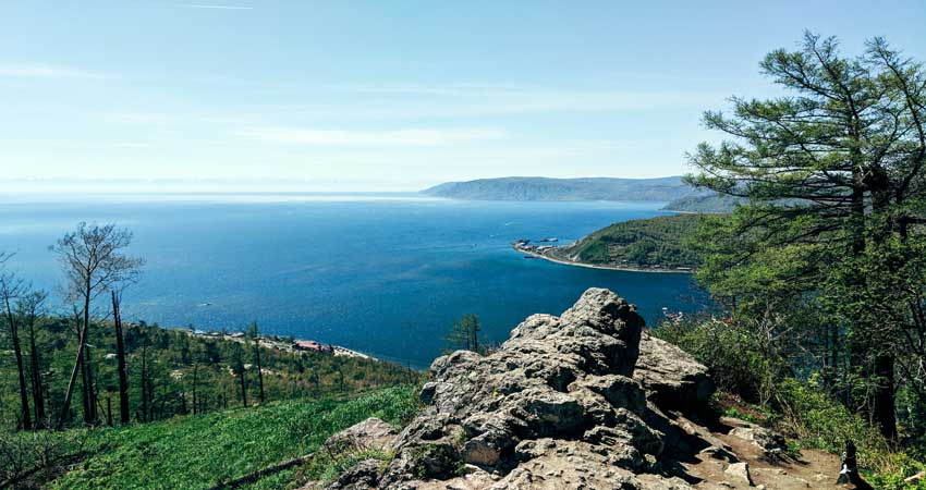 A beautiful scene of Lake-Baikal
