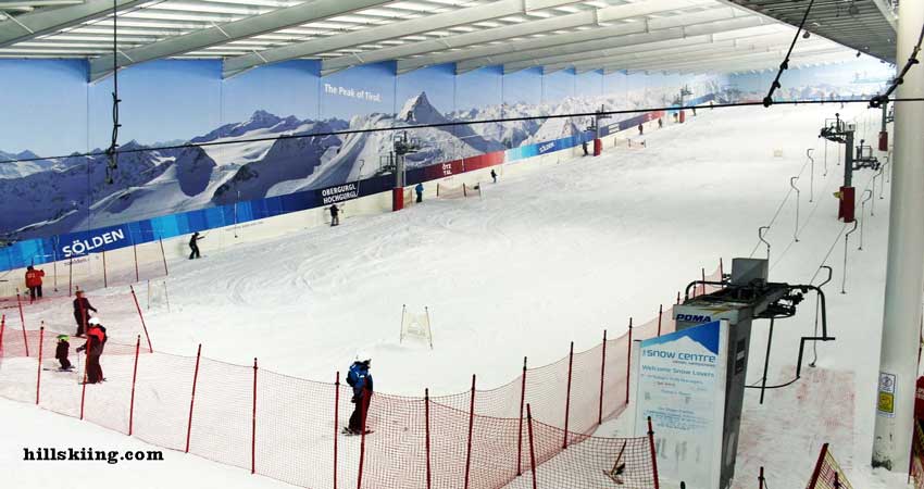 SnowDome-Indoor Skiing-Slope-